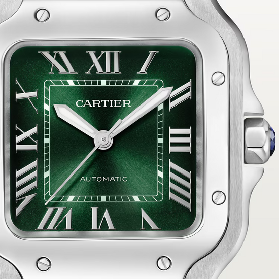 Cartier Replica Watch Santos de Cartier Replica Watch, Stainless Steel, 41.9mm x 35.1mm, WSSA0061