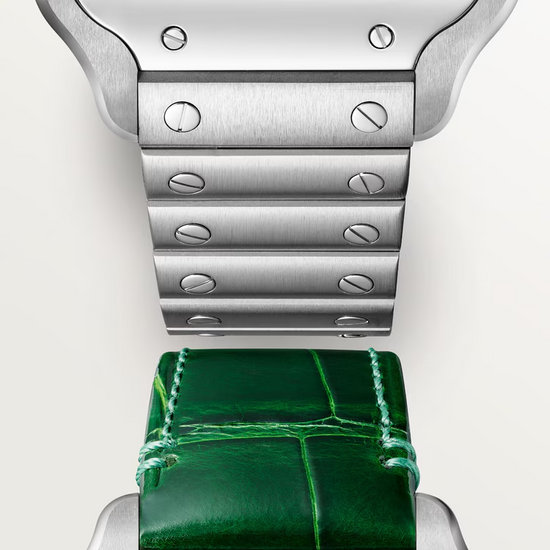 Cartier Replica Watch Santos de Cartier Replica Watch, Stainless Steel, 41.9mm x 35.1mm, WSSA0061