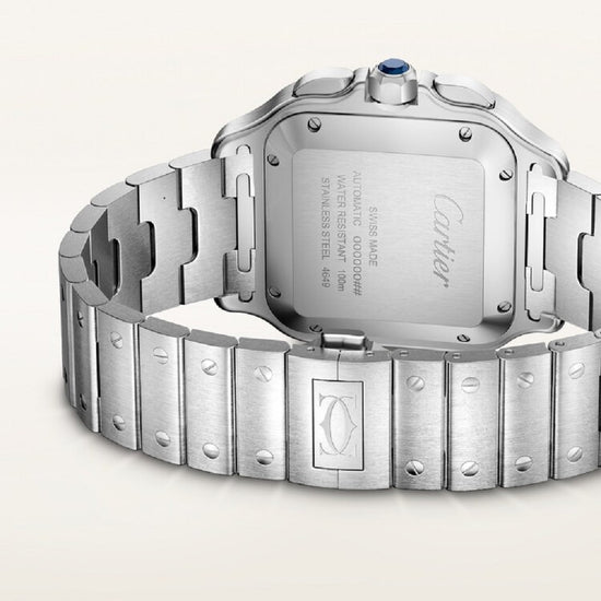 Cartier Replica Watch Santos de Cartier Replica Watch, Stainless Steel, 47mm x 39.8mm, WSSA0083