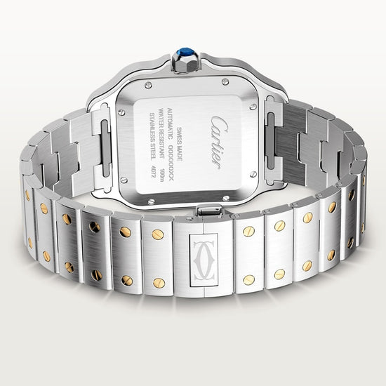 Cartier Replica Watch Santos de Cartier Replica Watch, Stainless Steel and 18k Yellow Gold, 39.8mm, W2SA0009