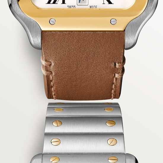 Cartier Replica Watch Santos de Cartier Replica Watch, Stainless Steel and 18k Yellow Gold, 39.8mm, W2SA0009