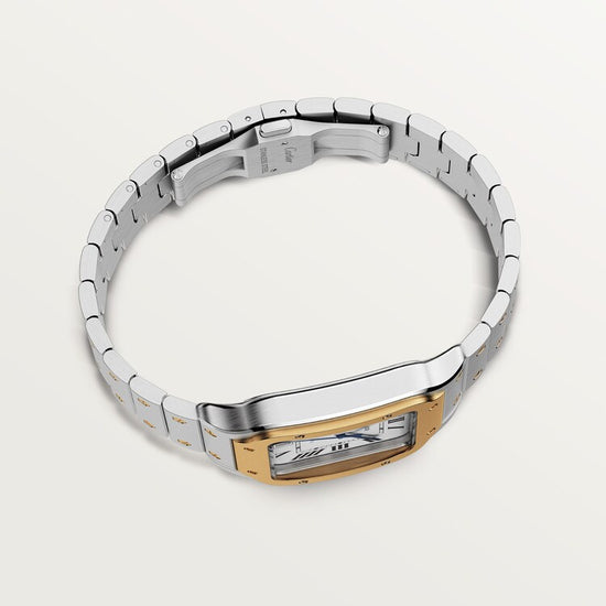 Cartier Replica Watch Santos de Cartier Replica Watch, Stainless Steel and 18k Yellow Gold, 39.8mm, W2SA0009