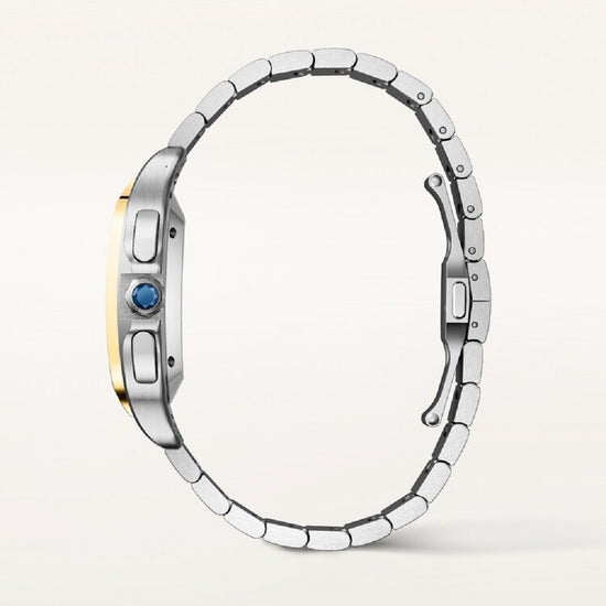 Cartier Replica Watch Santos de Cartier Replica Watch, Stainless Steel and 18k Yellow Gold, 47mm x 39.8mm, W2SA0035