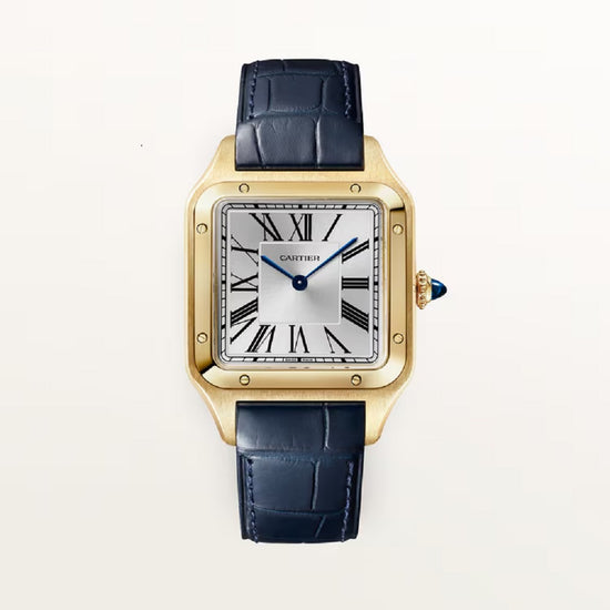 Cartier Replica Watch Santos-Dumont de Cartier Replica Watch, 18k Yellow Gold, 43.5mm x 31.4mm, WGSA0139