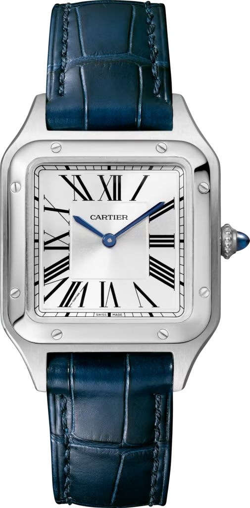 Cartier Replica Watch Santos-Dumont de Cartier Replica Watch, Stainless Steel, 38mm x 27.5mm, WSSA0023