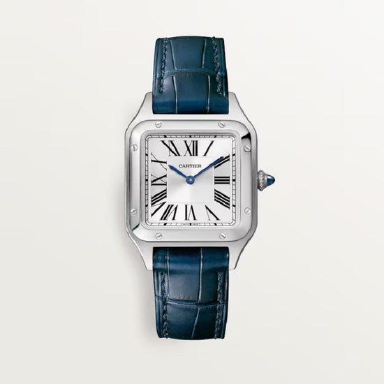 Cartier Replica Watch Santos-Dumont de Cartier Replica Watch, Stainless Steel, 38mm x 27.5mm, WSSA0086
