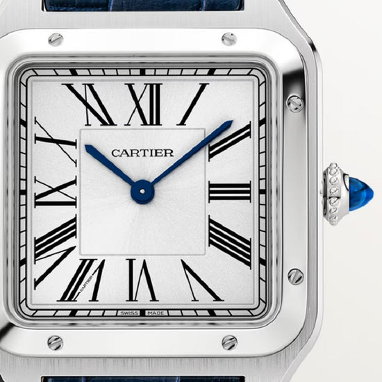 Cartier Replica Watch Santos-Dumont de Cartier Replica Watch, Stainless Steel, 38mm x 27.5mm, WSSA0086