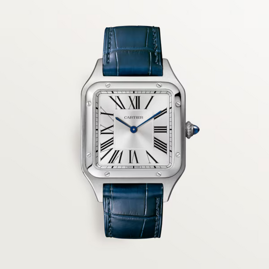 Cartier Replica Watch Santos Dumont de Cartier Replica Watch, Stainless Steel, 43.5mm x 31.4mm, WSSA0022