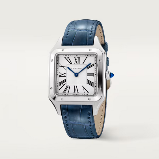 Cartier Replica Watch Santos Dumont de Cartier Replica Watch, Stainless Steel, 43.5mm x 31.4mm, WSSA0022