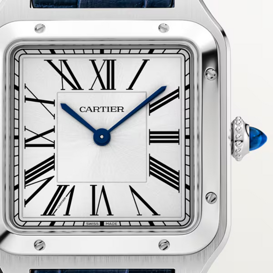Cartier Replica Watch Santos Dumont de Cartier Replica Watch, Stainless Steel, 43.5mm x 31.4mm, WSSA0022
