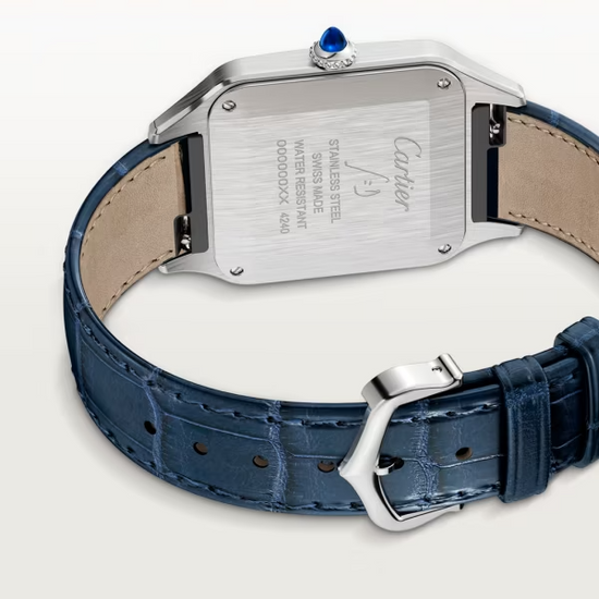 Cartier Replica Watch Santos Dumont de Cartier Replica Watch, Stainless Steel, 43.5mm x 31.4mm, WSSA0022