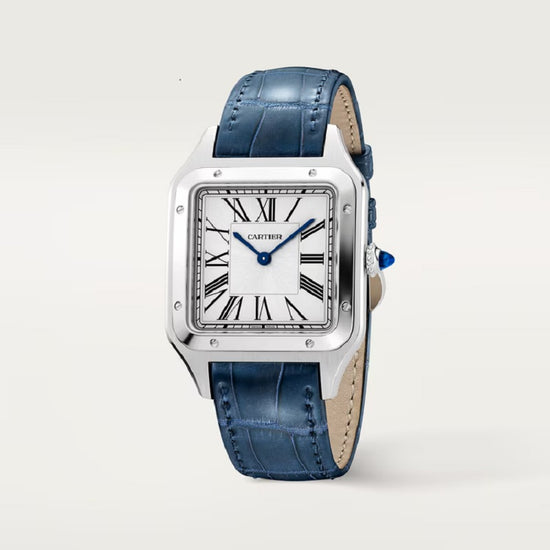 Cartier Replica Watch Santos-Dumont de Cartier Replica Watch, Stainless Steel, 43.5mm x 31.4mm, WSSA0085