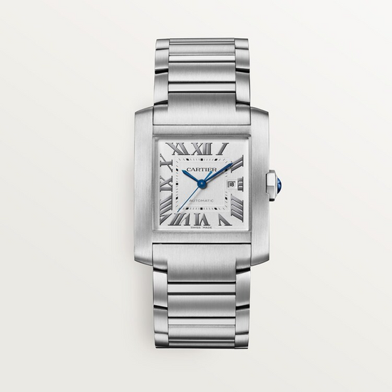 Cartier Replica Watch Tank Francaise de Cartier Replica Watch, Large Stainless Steel, 36.7mm x 30.5mm, WSTA0067