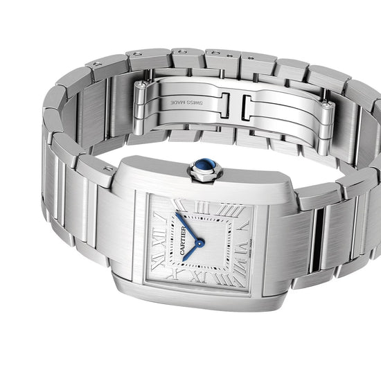 Cartier Replica Watch Tank Francaise de Cartier Replica Watch, Medium Stainless Steel, 32mm x 27mm, WSTA0074