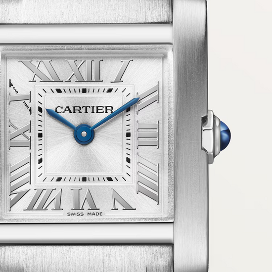 Cartier Replica Watch Tank Francaise de Cartier Replica Watch, Small Stainless Steel, 25.7mm x 21.2mm, WSTA0065