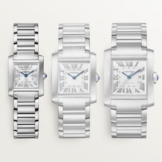 Cartier Replica Watch Tank Francaise de Cartier Replica Watch, Small Stainless Steel, 25.7mm x 21.2mm, WSTA0065