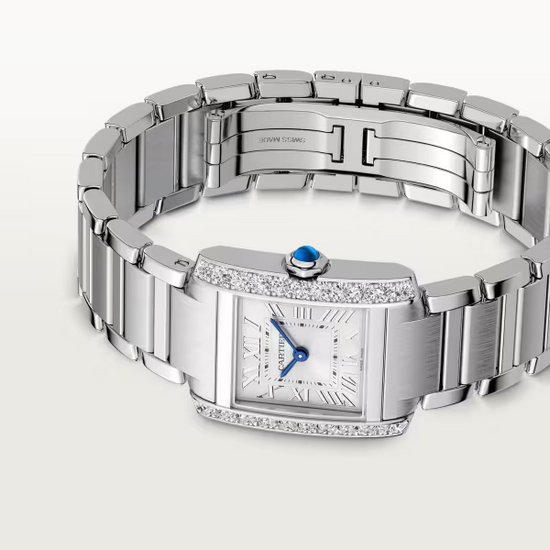Cartier Replica Watch Tank Francaise, Stainless Steel, 25.7mm x 21.2mm, W4TA0020