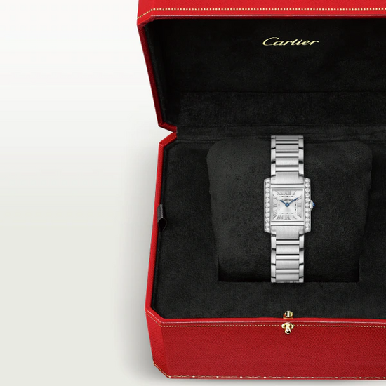 Cartier Replica Watch Tank Francaise, Stainless Steel, 25.7mm x 21.2mm, W4TA0020
