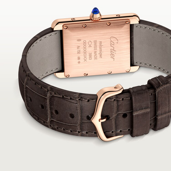 Cartier Replica Watch Tank Louis Cartier Replica Watch, 18k Rose Gold, 33.7mm x 25.5mm, WGTA0011