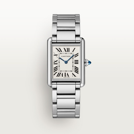 Cartier Replica Watch Tank Must de Cartier Replica Watch, Large Stainless Steel, 33.7mm x 25.5mm, WSTA0052