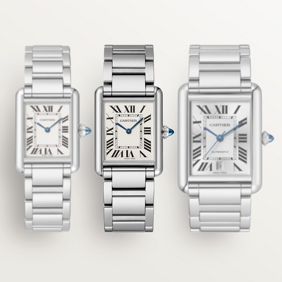 Cartier Replica Watch Tank Must de Cartier Replica Watch, Large Stainless Steel, 33.7mm x 25.5mm, WSTA0052