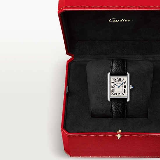Cartier Replica Watch Tank Must de Cartier Replica Watch, Large Stainless Steel, 33.7mm x 25.5mm, WSTA0109