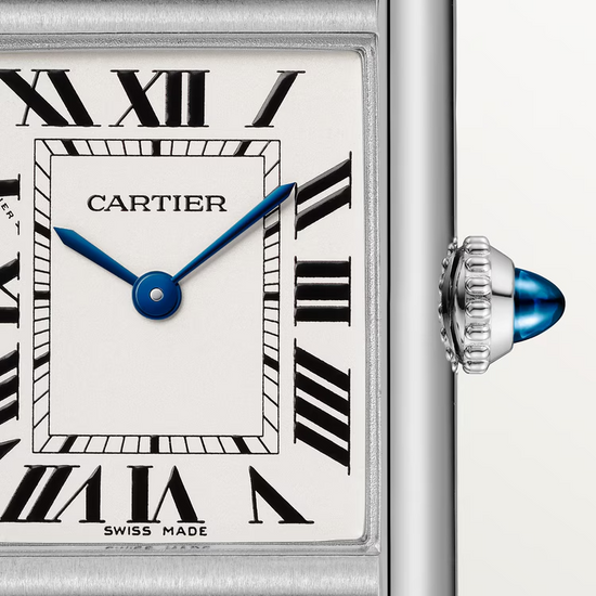Cartier Replica Watch Tank Must de Cartier Replica Watch, Small Stainless Steel, 29.5mm x 22mm, WSTA0107