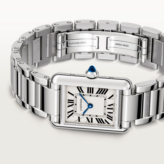 Cartier Replica Watch Tank Must de Cartier Replica Watch, Small Stainless Steel, 29.5mm x 22mm, WSTA0107
