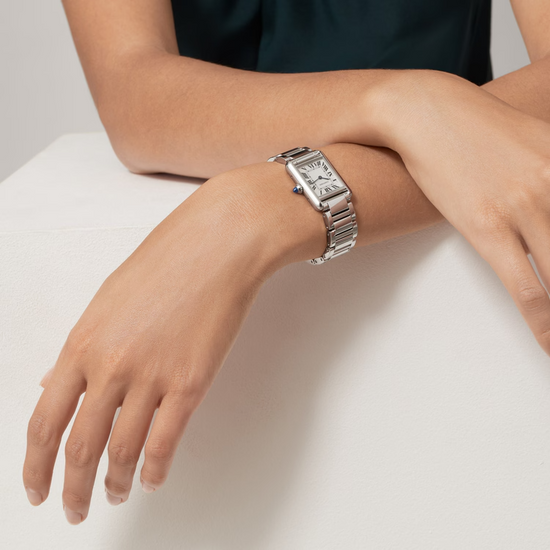 Cartier Replica Watch Tank Must de Cartier Replica Watch, Small Stainless Steel, 29.5mm x 22mm, WSTA0107