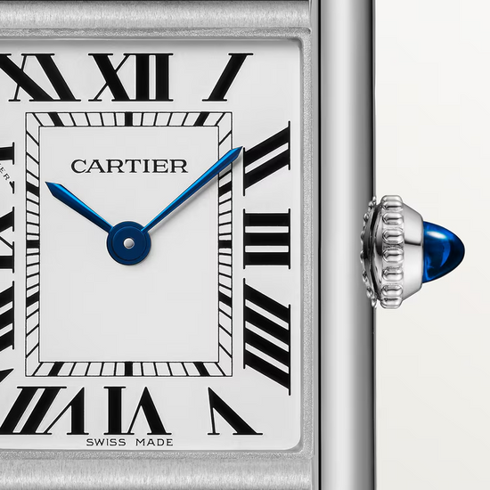 Cartier Replica Watch Tank Must SolarBeat™ de Cartier Replica Watch, Small Stainless Steel, 29.5mm x 22mm, WSTA0060