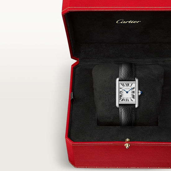 Cartier Replica Watch Tank Must SolarBeat™ de Cartier Replica Watch, Small Stainless Steel, 29.5mm x 22mm, WSTA0060