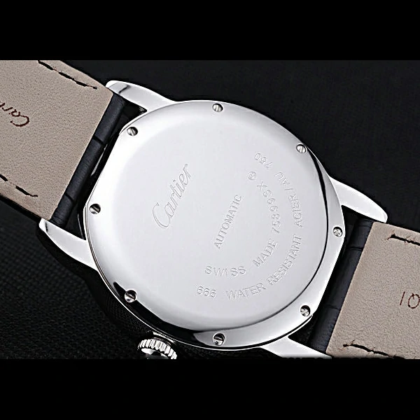 Cartier Ronde Solo Stainless Steel Case White Dial Roman Numerals new60088