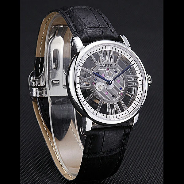 Cartier Rotonde Skeleton Flying Tourbillon Black new59886
