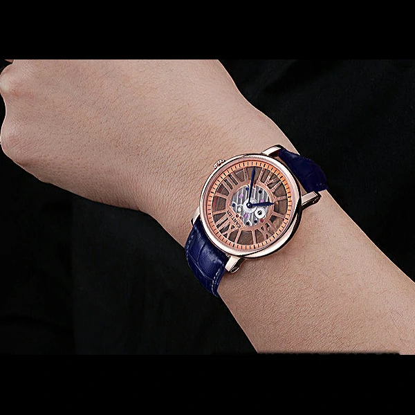 Cartier Rotonde Skeleton Flying Tourbillon Blue new59879