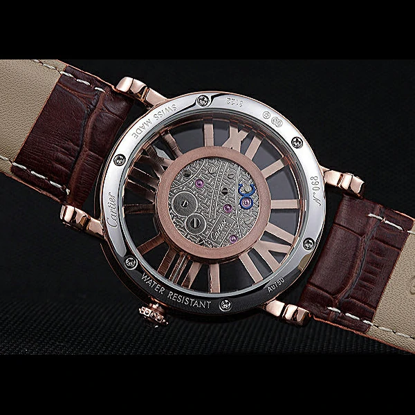 Cartier Rotonde Skeleton Flying Tourbillon Brown new59875