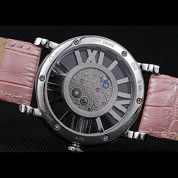 Cartier Rotonde Skeleton Flying Tourbillon Light Pink new59884