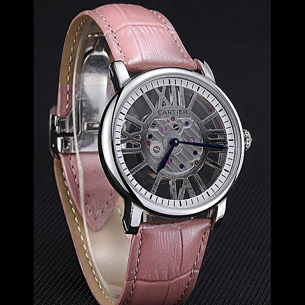 Cartier Rotonde Skeleton Flying Tourbillon Light Pink new59884