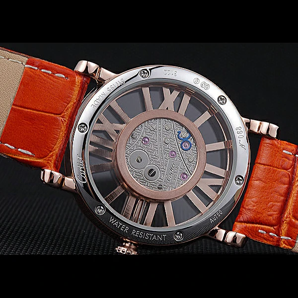 Cartier Rotonde Skeleton Flying Tourbillon Orange new59873