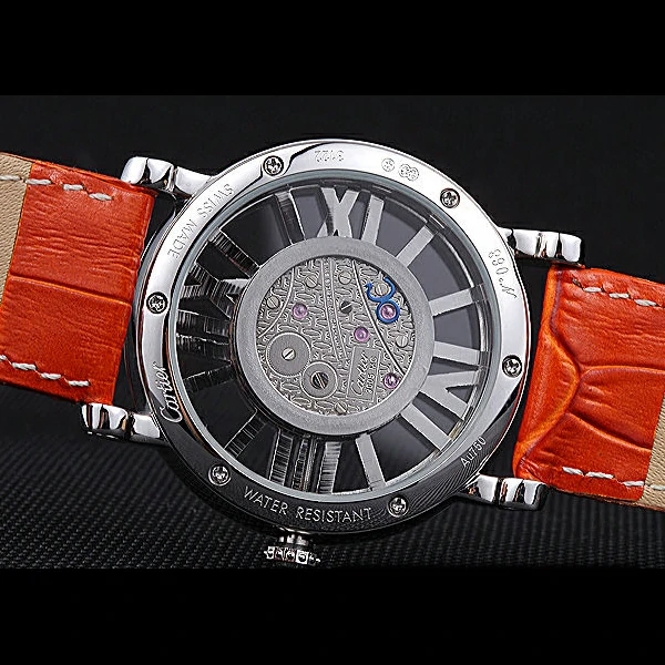 Cartier Rotonde Skeleton Flying Tourbillon Orange new59883