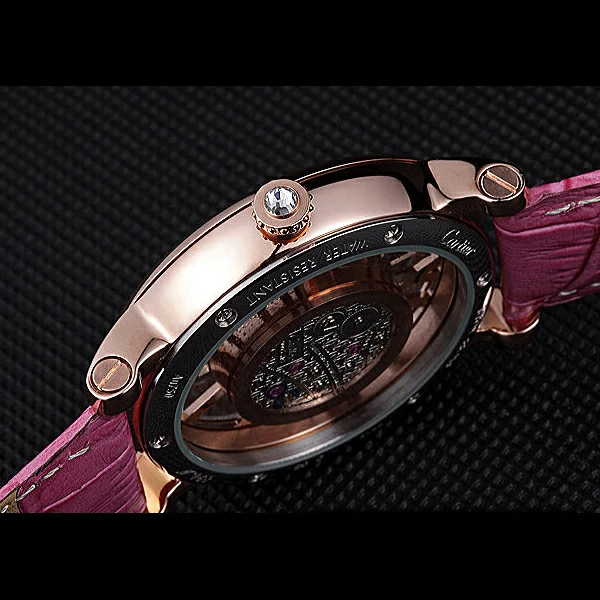 Cartier Rotonde Skeleton Flying Tourbillon Pink new59878
