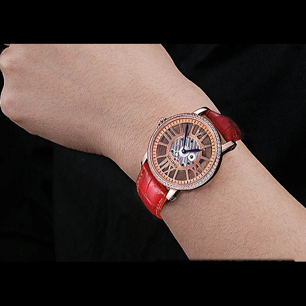 Cartier Rotonde Skeleton Flying Tourbillon Red new59876