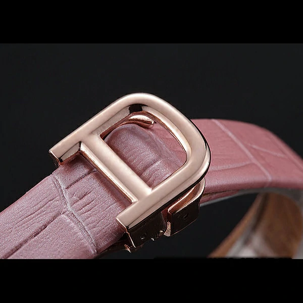 Cartier Santos 100 Diamond Rose Gold Bezel new59830