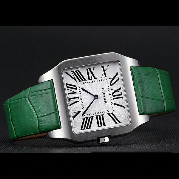 Cartier Santos 100 Polished Stainless Steel Bezel new59849