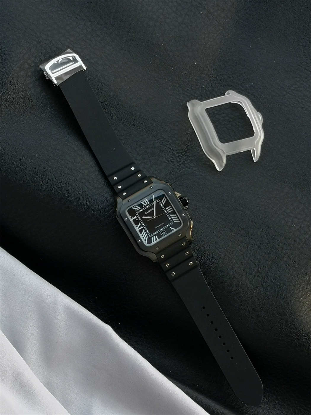 Cartier Santos ADLC Black Replica (WSSA0039) – GF Factory