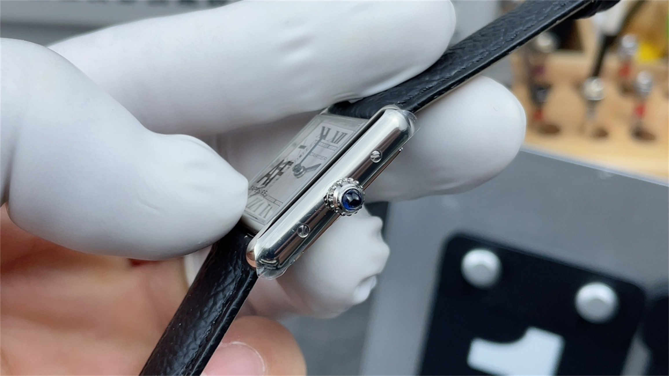 Cartier Tank Solo Replica (AF Factory) – Swiss Ronda Movement & Blued Hands