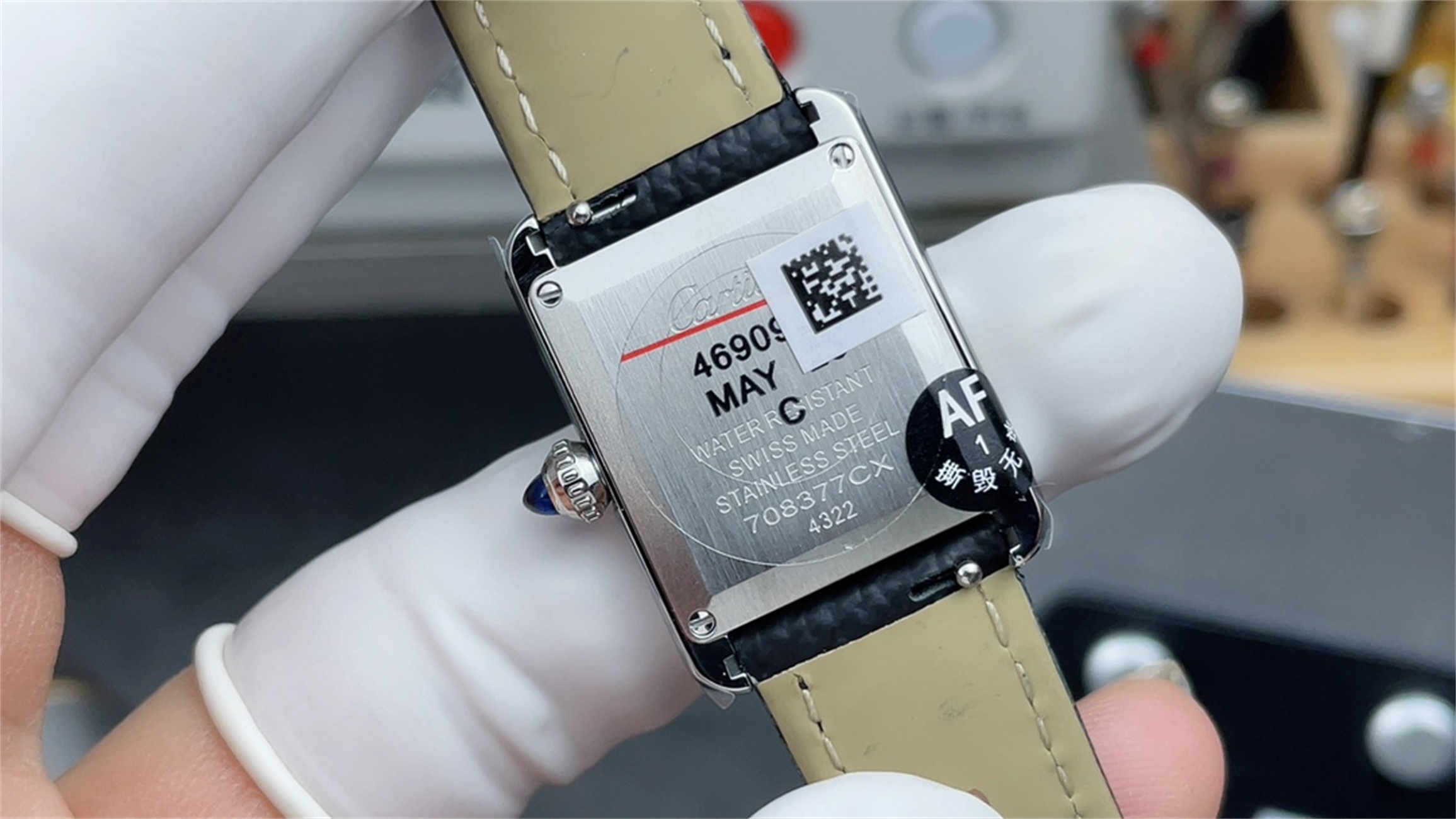 Cartier Tank Solo Replica (AF Factory) – Swiss Ronda Movement & Blued Hands