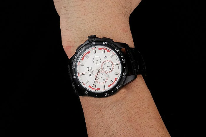 Chopard Mille Miglia GTS White Dial Black Leather Bracelet new124451