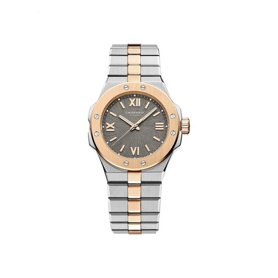 Chopard Replica Watch Alpine Eagle 33, 18k ethical Rose Gold and Lucent Steel™, 33mm, 298617-6001