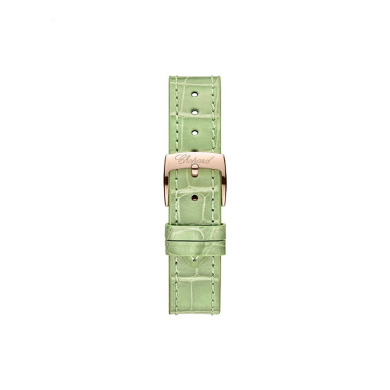 Chopard Replica Watch Happy Sport, 18k Rose Gold, 5 floating diamonds, 30mm, 274893-5016