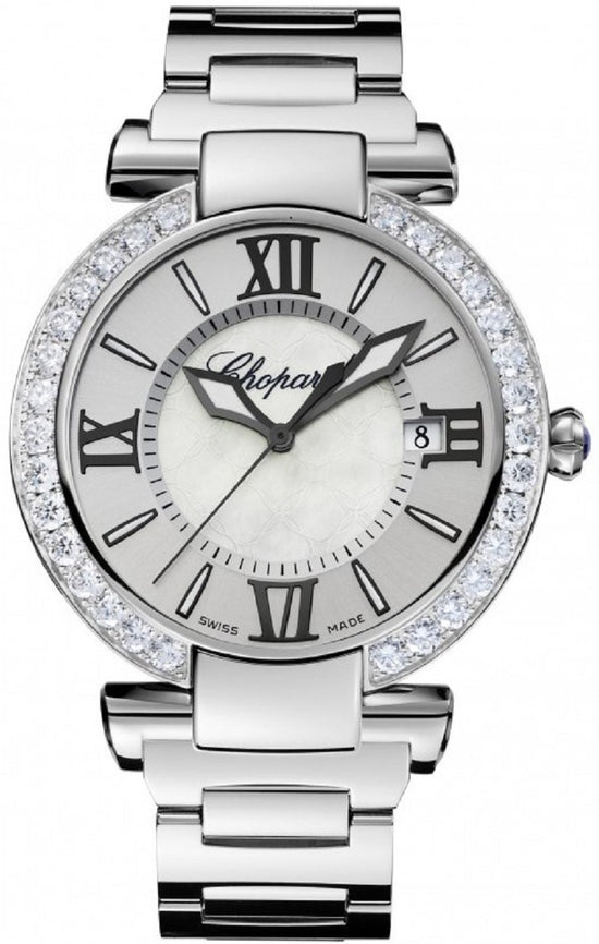 Chopard Replica Watch Imperiale Automatic, Lucent Steel™,  and Diamonds 40mm, 388531-3004